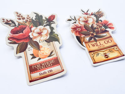 Ruth and Naomi Stickers - Best Friend