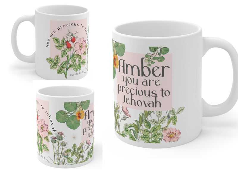Personalized  You Are Precious to Jehovah Mug