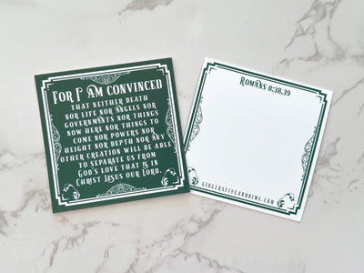 For I Am Convinced Cards