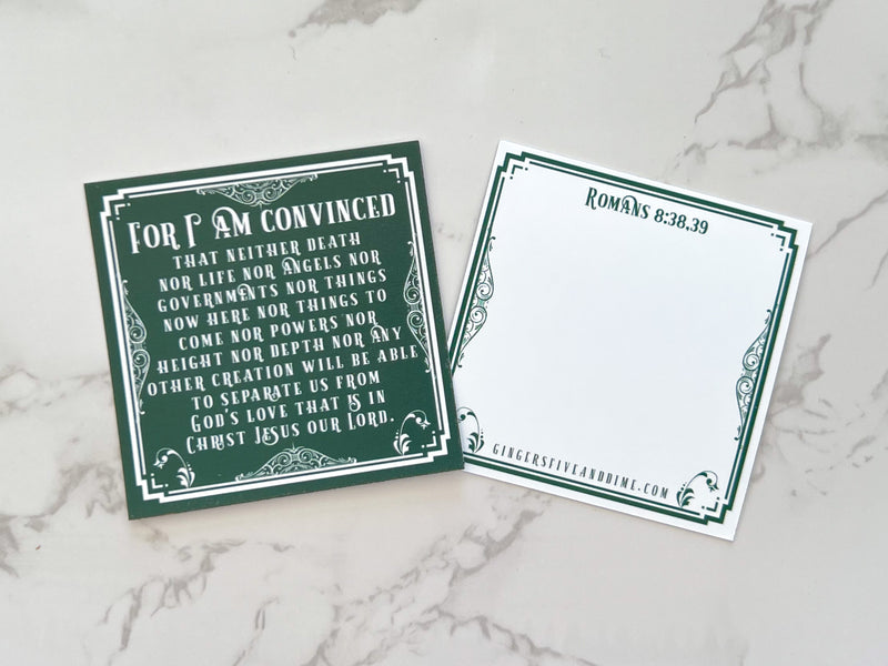 For I Am Convinced Cards