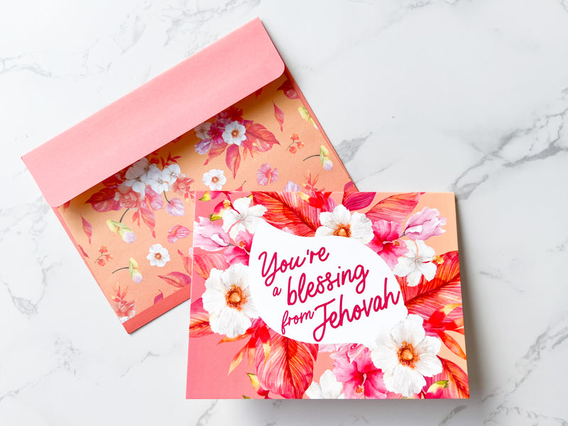 Thank You 4 x 6 Greeting Card