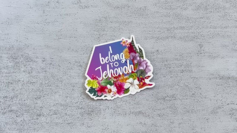 I Belong to Jehovah Stickers
