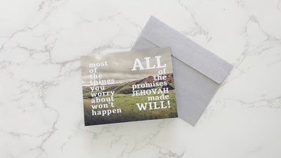 Jehovah’s Promises Greeting Card