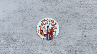 Jehovahs United Family Circle Stickers