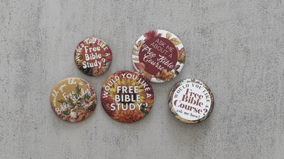MIXED Autumn Free Bible Study Pins