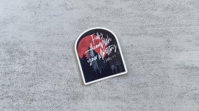 Fully Accomplish Your Ministry Stickers - Full Moon