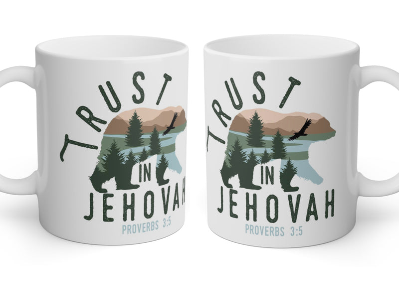 Trust in Jehovah Bear Mug