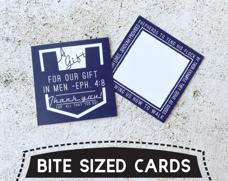 For Our Gift In Men Elder Bite Size Cards