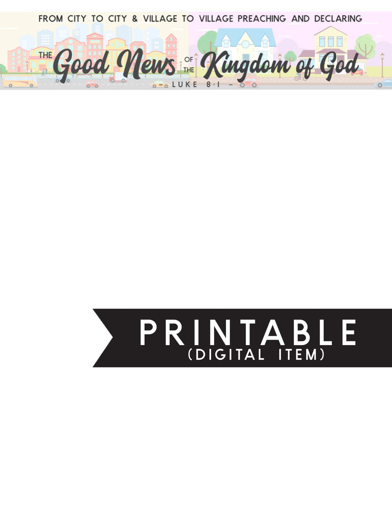 Letter Writing Printable - Unlined