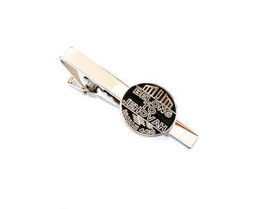 I Belong To Jehovah Tie Clip Silver