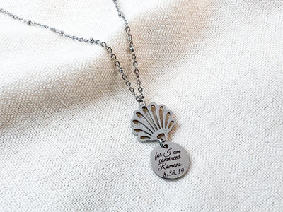For I Am Convinced Silver Necklace