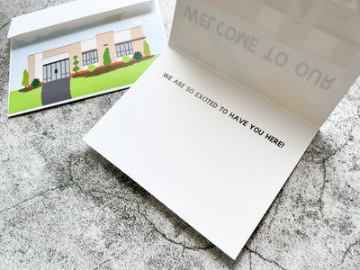 Welcome to Our Congregation 4 x 6 Greeting Card