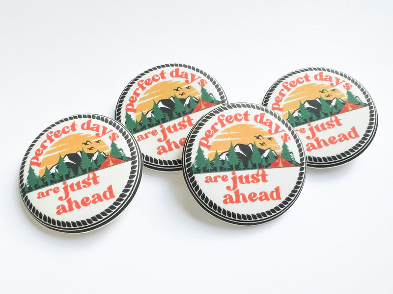 Perfect Days are Just Ahead Pins