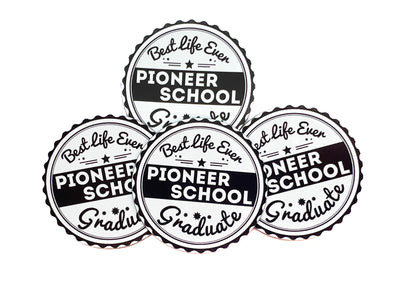 Pioneer School Graduate Magnets - Classic