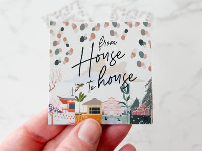 From House to House Bite Size Cards