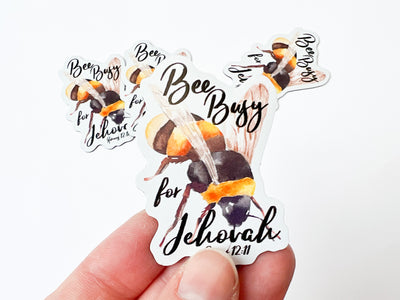 Bee Busy for Jehovah Magnets