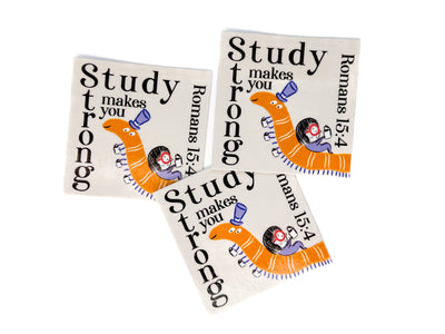 Study Makes You Strong Stickers